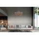 Candelabru Cristale, Bohemia, E14, EL0108611809, Crystal
