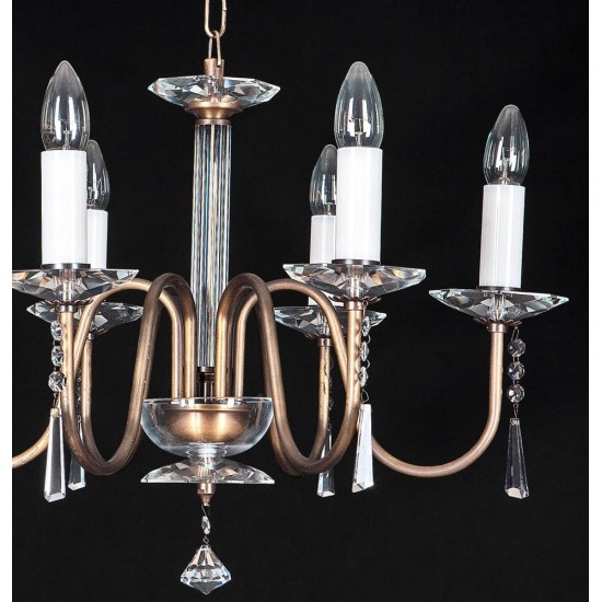 Candelabru Cristale, Bohemia, E14, EL010918603PT, Crystal