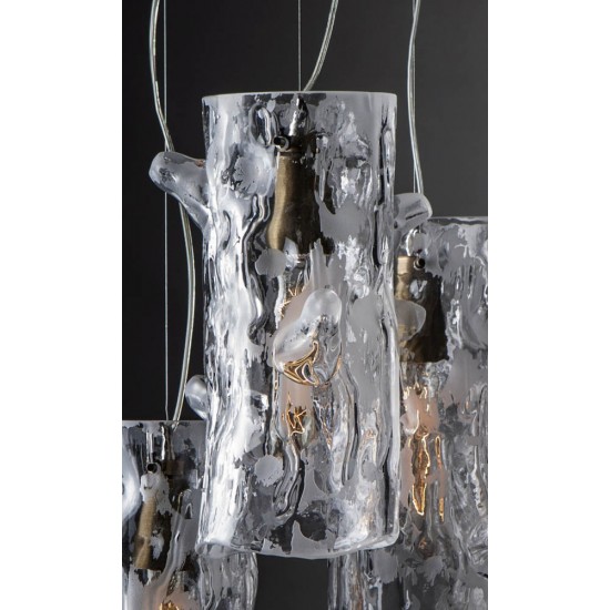 Pendul Cristale, Bohemia, G9, EL010L04, Crystal