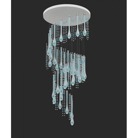 Plafoniera Cristale,, Bohemia, LED, EL010W02, Crystal