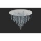 Plafoniera Cristale,, Bohemia, LED, EL010W03, Crystal
