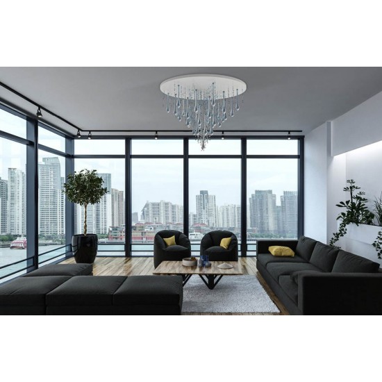 Plafoniera Cristale,, Bohemia, LED, EL010W03, Crystal