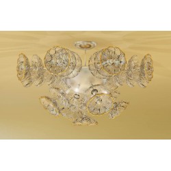 Candelabru Cristal Elflower, Bohemia, G4, EL010flower74III+IIMATT, Crystal