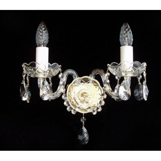 Aplica Cristale, Bohemia, E14, EN0101322021, Crystal