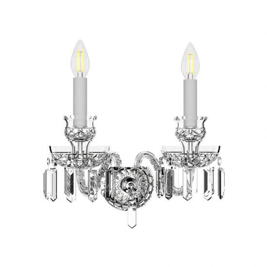 Aplica Cristale, Bohemia, E14, EN010678203, Crystal