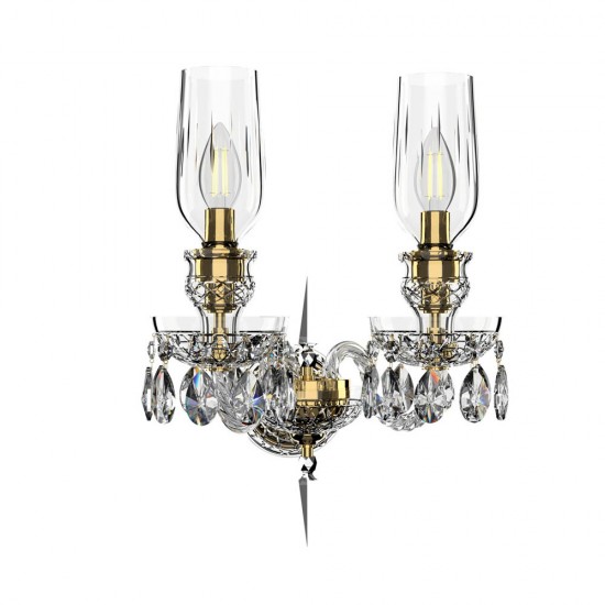 Aplica Cristale, Bohemia, E14, EN0106782W02AB3T, Crystal