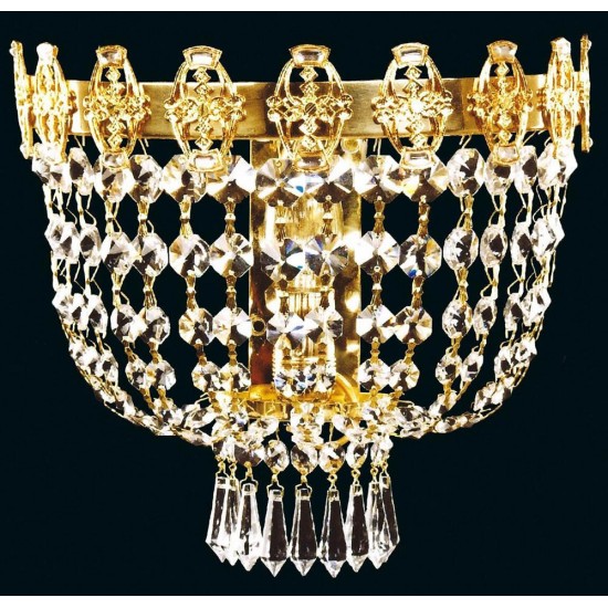 Aplica Cristale, Bohemia, E14, EN010715105, Crystal