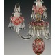 Veioza Cristale, Bohemia, E14, ES010601317, Crystal
