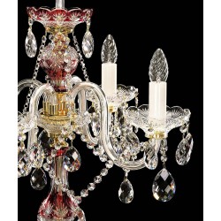 Veioza Cristale, Bohemia, E14, ES010610479, Crystal