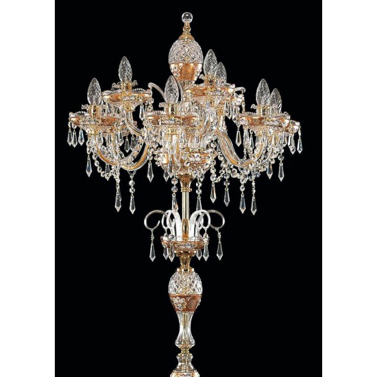 Lampadar Cristale, Bohemia, E14, ES010650903K, Crystal