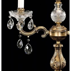Veioza Cristale cast fitting, Bohemia, E14, ES010850201PT, Crystal