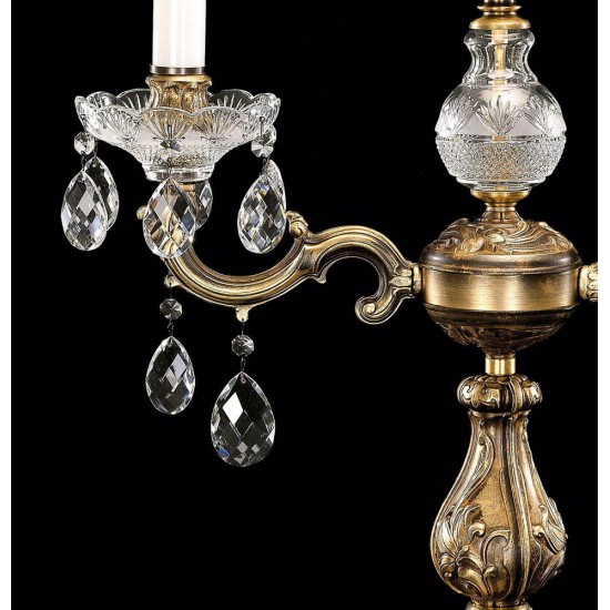 Veioza Cristale cast fitting, Bohemia, E14, ES010850201PT, Crystal