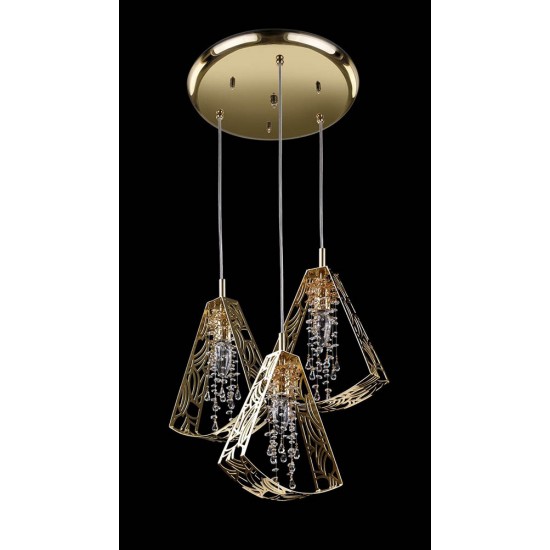 Pendul Cristale, Bohemia, E14, L-010SWI-03, Crystal