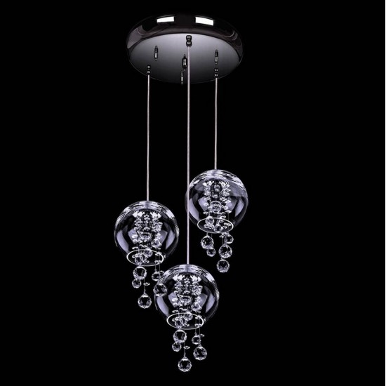 Pendul Cristale, Bohemia, E14, L-010TAL-03, Crystal
