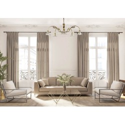 Candelabru Cristale, Bohemia, E14, L-010TUL-05, Crystal