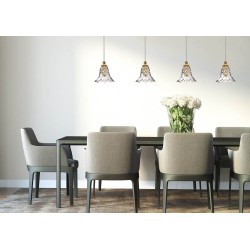 Candelabru Cristale, Bohemia, E14, L-010TUL-06, Crystal