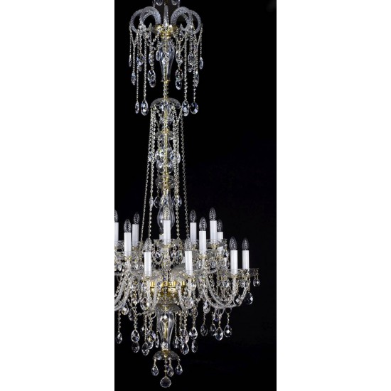 Candelabru Cristale, lux, Bohemia, E14, L001003CE, Crystal