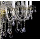 Candelabru Cristale, lux, Bohemia, E14, L001003CE, Crystal