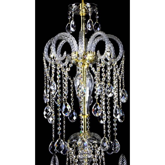 Candelabru Cristale, lux, Bohemia, E14, L001003CE, Crystal
