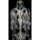 Candelabru Cristale, lux, Bohemia, E14, L001003CE, Crystal