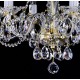 Candelabru Cristale, Sticla, Bohemia, E14, L001031CE, Crystal