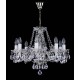 Candelabru Cristale, Sticla, Bohemia, E14, L001031CE, Crystal