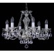 Candelabru Cristale, Sticla, Bohemia, E14, L001032CE, Crystal