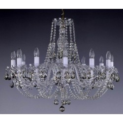 Candelabru Cristale, Bohemia, E14, L001051B 8006, Crystal