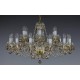 Candelabru Cristale, Bohemia, E14, L001058B 8008, Crystal