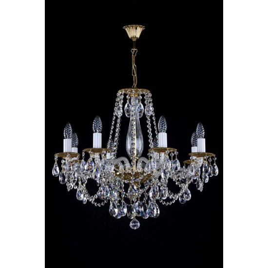 Candelabru Cristale, Bohemia, E14, L001075CE, Crystal