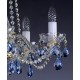 Candelabru Cristale, Bohemia, E14, L001083B 6006, Crystal