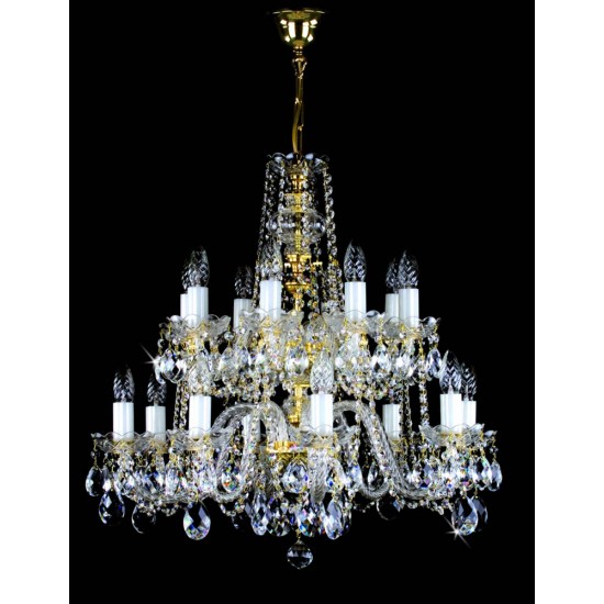 Candelabru Cristale, Bohemia, E14, L101021CLN, Crystal