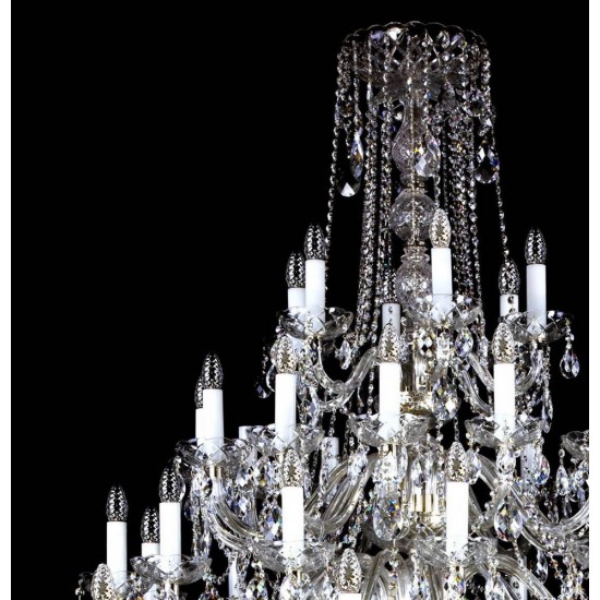 Candelabru Cristale, Bohemia, E14, L101032CE, Crystal