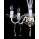 Candelabru Cristale, Sticla, Bohemia, E14, L101047CE, Crystal