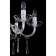 Candelabru Cristale, Sticla, Bohemia, E14, L101048CE, Crystal