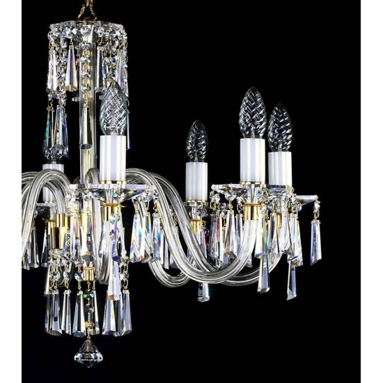Candelabru Cristale, Modern, Bohemia, E14, L101055CE, Crystal
