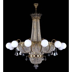 Candelabru Cristale, Bohemia, E14, L10106001CLN, Crystal