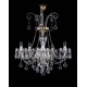 Candelabru Cristale, Sticla, Bohemia, E14, L10106040CE, Crystal