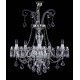 Candelabru Cristale, Sticla, Bohemia, E14, L10106040CE, Crystal