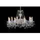Candelabru Cristale, Sticla, Bohemia, E14, L10106056CLN, Crystal