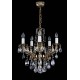 Candelabru Alama, Cristale, Bohemia, E14, L10106142CE, Crystal