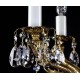 Candelabru Alama, Cristale, Bohemia, E14, L10106142CE, Crystal