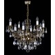 Candelabru Alama, Cristale, Bohemia, E14, L10106144CE, Crystal