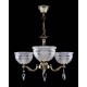 Candelabru Alama, Cristale, Bohemia, E14, L10106149CE, Crystal