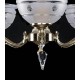 Candelabru Alama, Cristale, Bohemia, E14, L10106149CE, Crystal