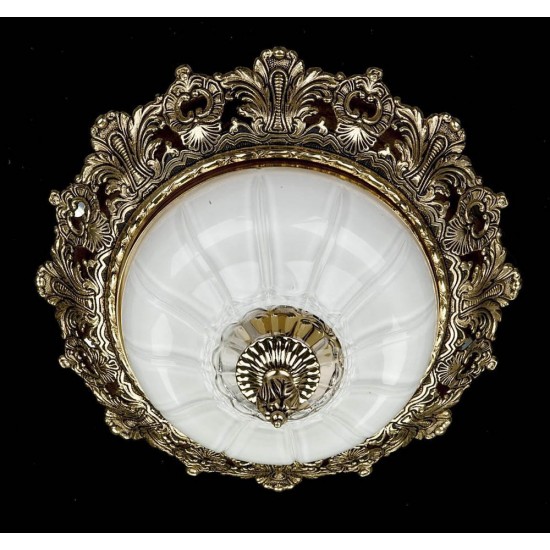 Candelabru Alama, Cristale, Bohemia, E14, L10106152, Crystal