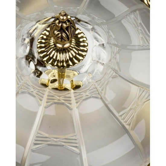 Candelabru Alama, Cristale, Bohemia, E14, L10106152, Crystal