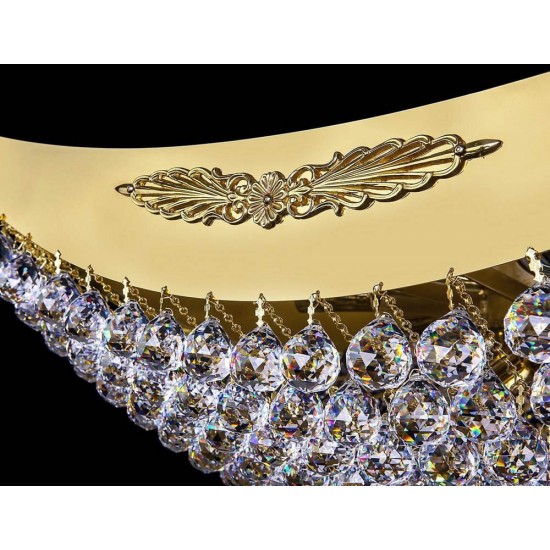 Plafoniera Cristale, Bohemia, E14, L10106297CLN, Crystal