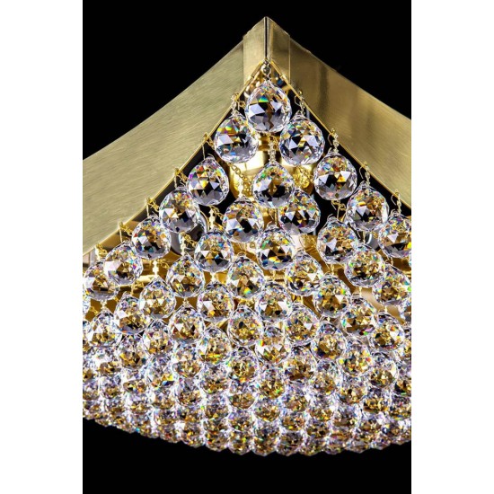 Plafoniera Cristale, Bohemia, E14, L10106297CLN, Crystal