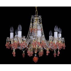 Candelabru Cristale, Bohemia, E14, L101064V, Crystal